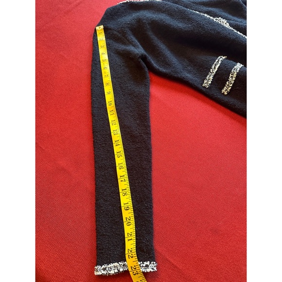 Sioni Essentials Black Boucle Open Sweater Jacket, NWT, S - Picture 14 of 14